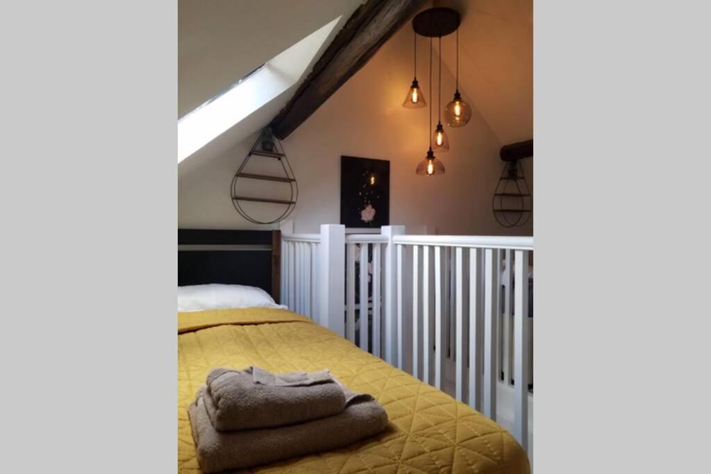 Kingfisher Riverside Cottage 布由德利 外观 照片